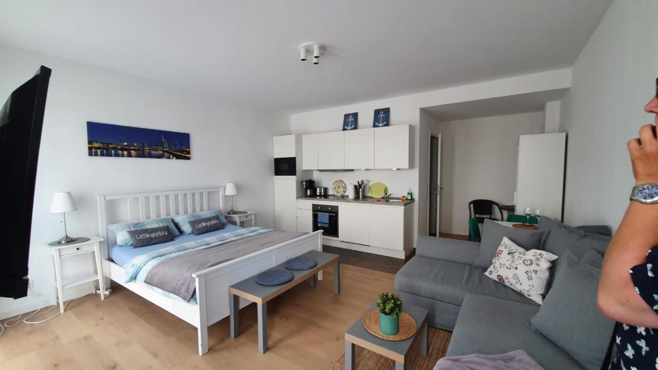 Heimathaven 3 Apartment เบรเมอร์ฮาเฟิน ภายนอก รูปภาพ